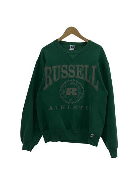 Russell USA製 スウェット(M) グリーン[値下]