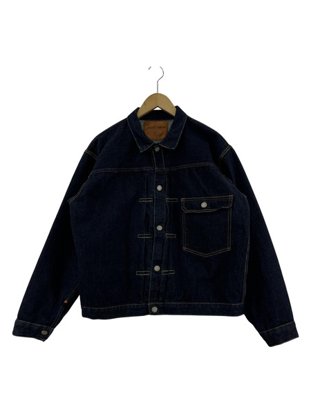 LENO BRENDA BIG TRUCKER JACKET 2 インディゴ