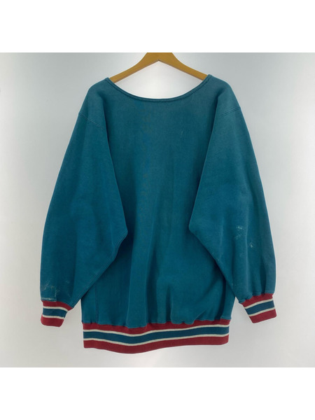 Champion 90s RWスウェット ターコイズ[値下]