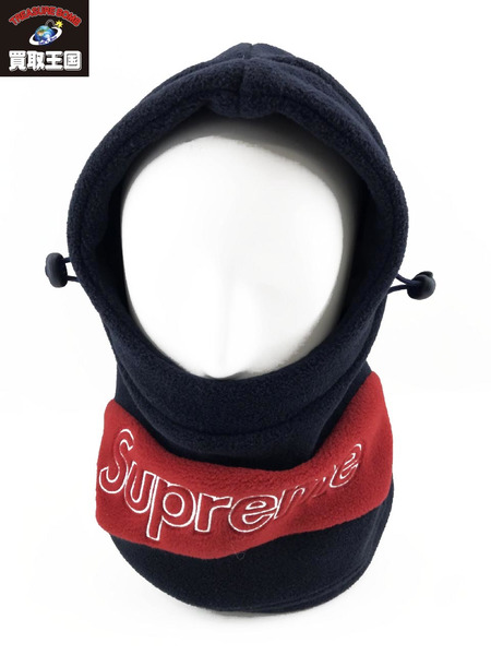 Supreme Polartec Balaclava 紺×赤