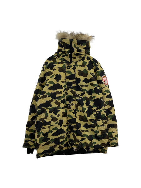 A BATHING APE 1st CAMO DOWN JACKET サルカモダウン XL 001HJD801011X