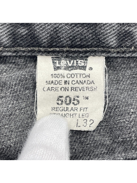 old levis 505 black jeans canada製[値下]