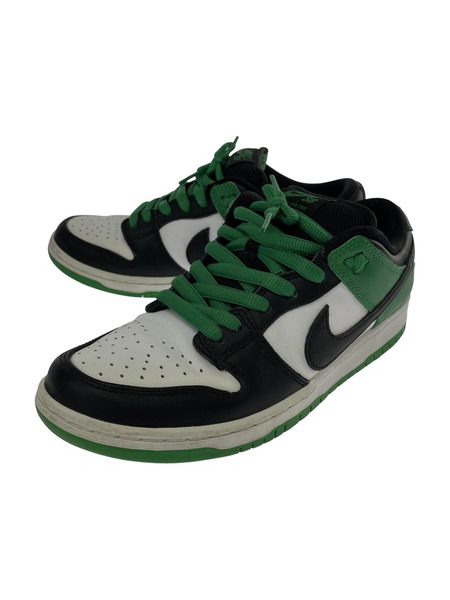 NIKE SB Dunk Low Pro Black and Classic Green 26.5cm