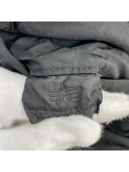 ALPHA フライトジャケット 80s USA製 MA-1 BLK XL