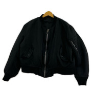 ALPHA フライトジャケット 80s USA製 MA-1 BLK XL