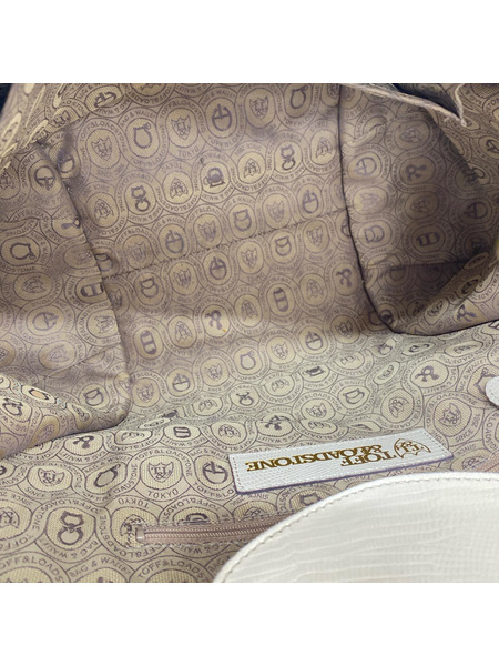 TOFF & LOADSTONE トートバッグ レザートートバッグ 白