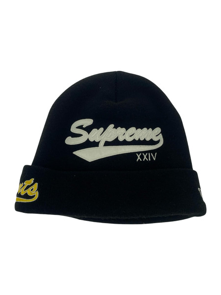 Supreme ニットキャップ BEANIE BLACK