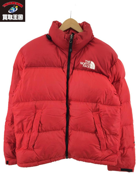 THE NORTH FACE ヌプシ ダウンジャケット レッド size:M｜商品