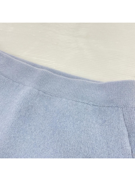 snidel ミニスカート フォックスニットスカート ONE BLU