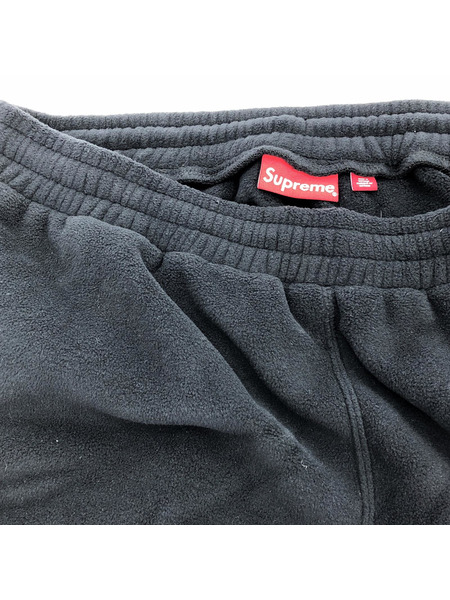 Supreme polartec boxlogo pants(M)黒