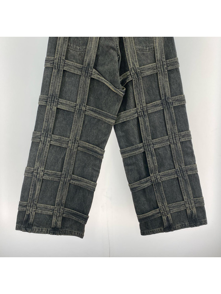 SUGARHILL Caged Denim Pants ブラックデニムパンツ 32 ブラック