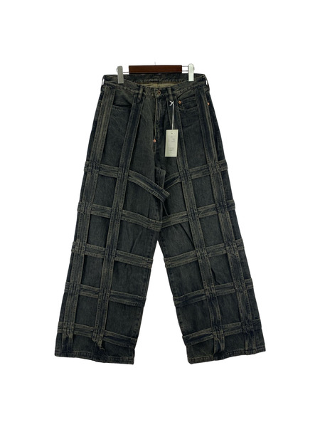 SUGARHILL Caged Denim Pants ブラックデニムパンツ 32 ブラック