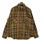 長袖シャツ 70s BIC MAC Flannel Shirt L