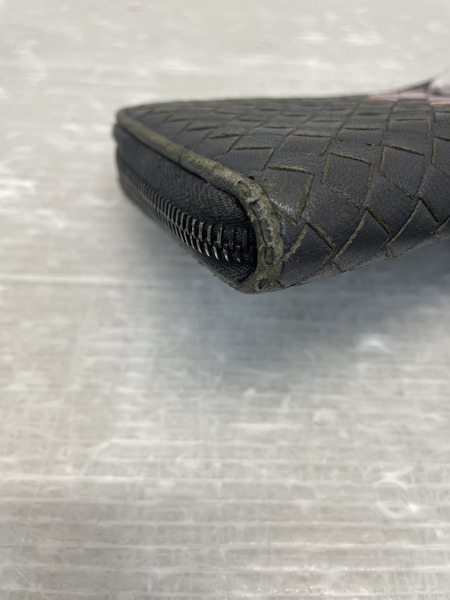 BOTTEGA VENETA イントレチャート ラウンドジップウォレット