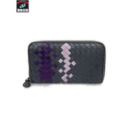 BOTTEGA VENETA イントレチャート ラウンドジップウォレット