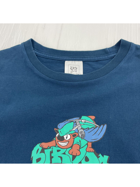birdog tシャツ L ブルー