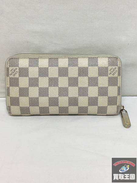 Louis Vuitton ジッピー・ウォレット 旧型　ダミエ・アズール　N60019