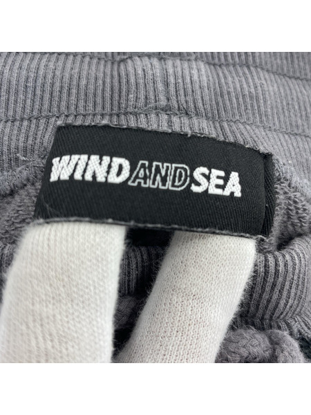 WIND AND SEA× N.HOOLYWOOD スウェットパンツ グレー