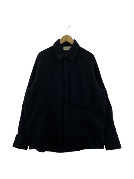 NVRFRGT/ウールリネンシャツ[値下]