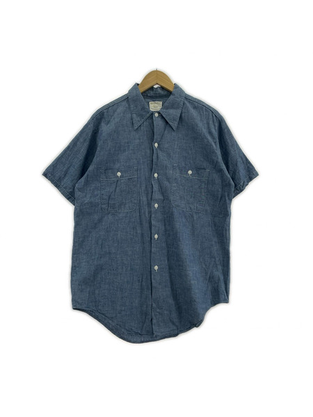 OLD・VINTAGE 半袖シャツ BIG MAC 70s 半袖 シャンブレー