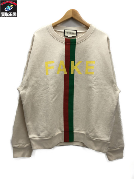 GUCCI/FAKE NOTスウェット/M