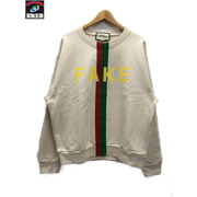 GUCCI/FAKE NOTスウェット/M