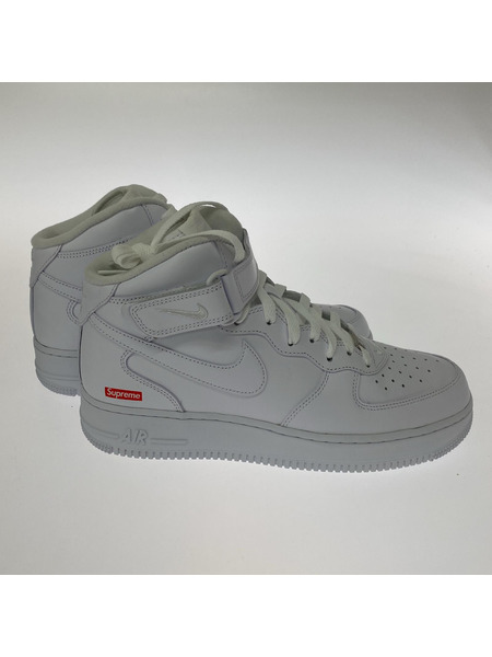 NIKE スニーカー Supreme Air Force 1 Mid 27.5cm[値下]