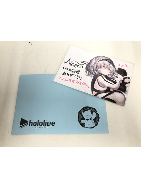 その他グッズ Vチューバー 白銀ノエル　直筆サイン入りポストカード