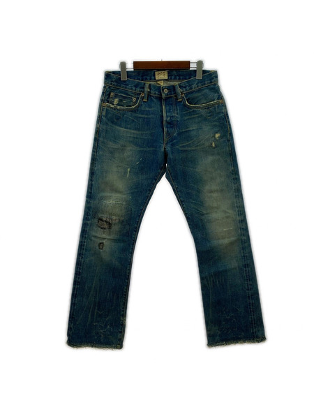 RRL USA製 ダメージ加工デニム