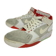 NIKE スニーカー FLIGHT LITE 15 赤グレー (27.0cm)