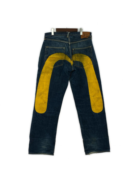 EVISU デニム・ジーンズ No.2 Lot.2001 大黒黄 36×35