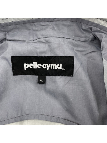 pelle cyma リフレクタージャケット XL シルバー