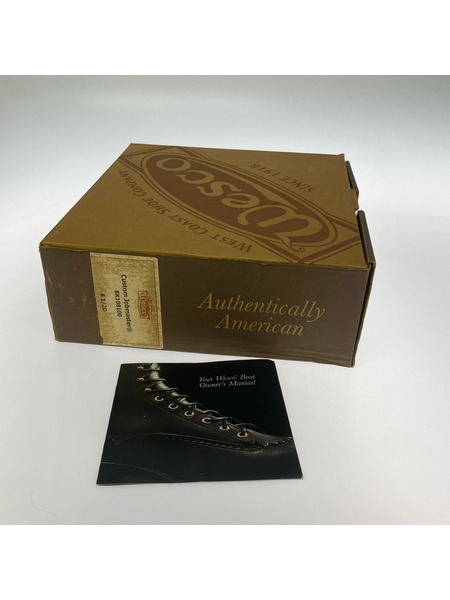 WESCO ブーツ Custom Jobmaster ジョブマスター BK108100 US8.5D 26.5cm