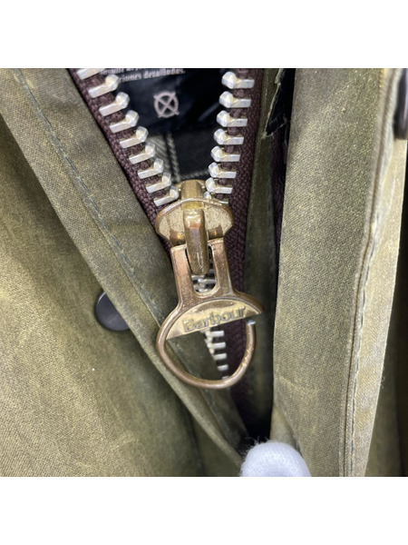 Barbour BORDER 3ワラント オリーブ[値下]