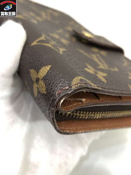 LV/ポルトパピエジップ/モノグラム/M61207/ﾙｲｳﾞｨﾄﾝ/茶/Louis Vuitton