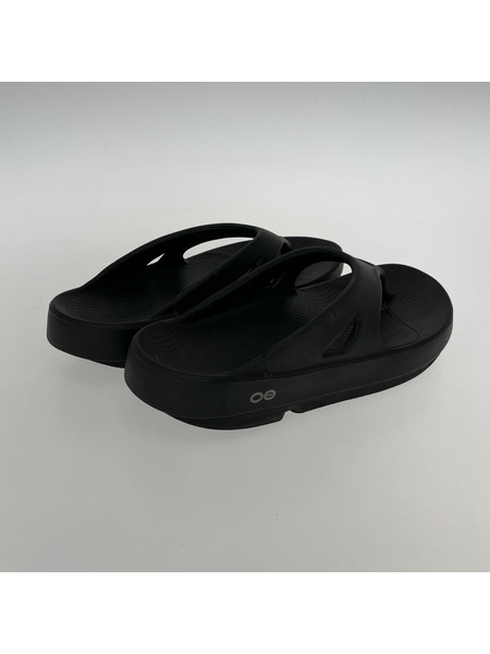 OOFOS シューズ リカバリーサンダル BLK