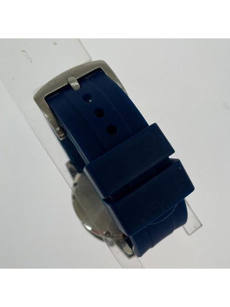 メンズ時計 CAPRI WATCH FREEMEN QZ シルバー/ネイビー