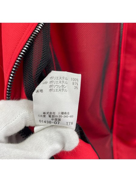 BLACK LABEL CRESTBRIDGE ジャケット レッド ナイロン(L)