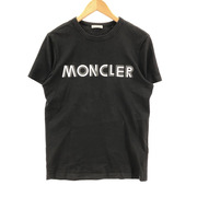 MONCLER モンクレール ロゴTシャツ F20918C75910 8390T (XS) ブラック