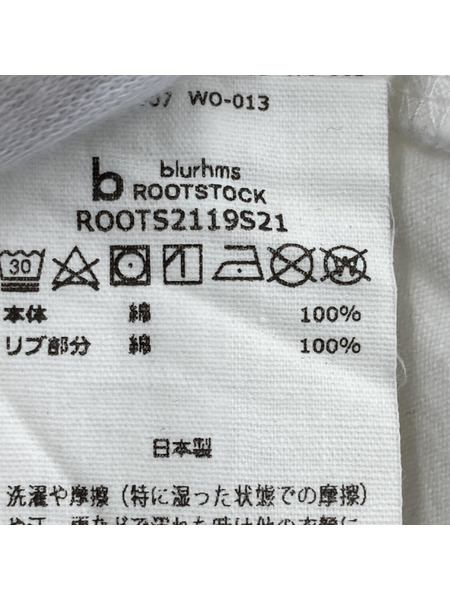 blurhmus/プリントTシャツ/ホワイト