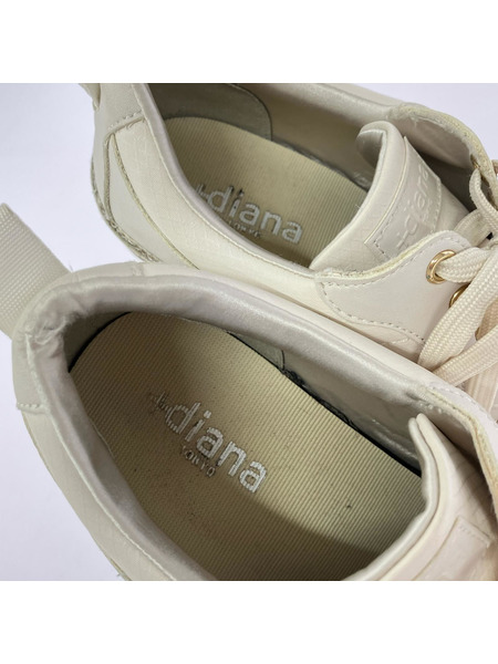 スニーカー +diana ヒールアップ（23.5）