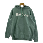 Barbour JAPAN LIMITED Barbourロゴ POパーカー グリーン (M)