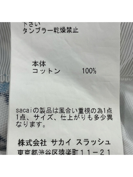 Sacai ショートパンツ 花柄