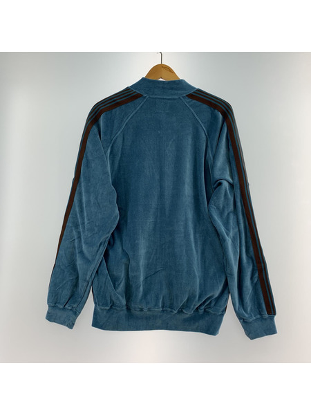 Needles/Velour Track Jacket/MR291/Blue/M