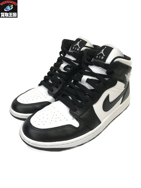 NIKE Nike WMNS Air Jordan 1 Mid Black/White/26.5㎝