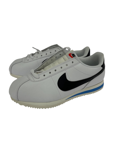 NIKE Women's Cortez White and Black (26)