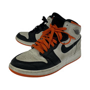 NIKE Nike GS AJ 1 Retro High OG Electro Orange 25.0cm