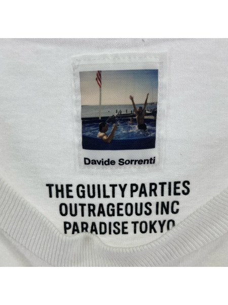 WACKO MARIA 長袖Tシャツ・カットソー Davide SorrentiL/ホワイト