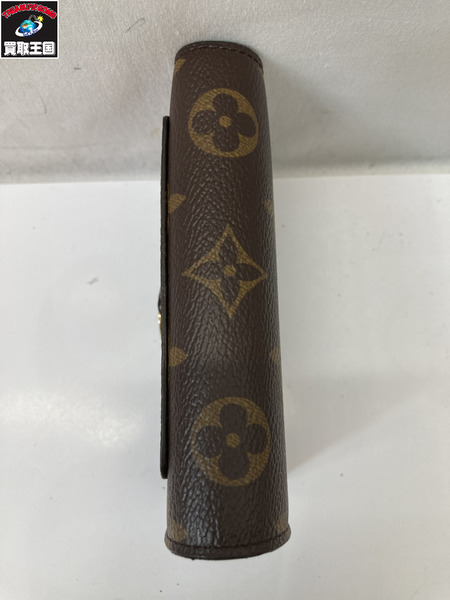 コンパクトウォレット ポルトフォイユ・ジュリエット モノグラム・リバース