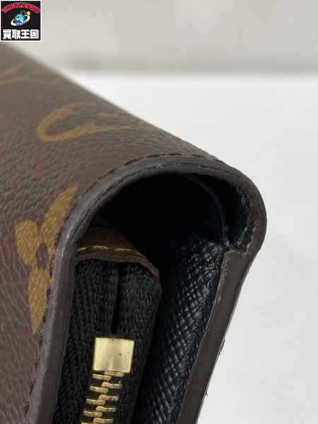 コンパクトウォレット ポルトフォイユ・ジュリエット モノグラム・リバース